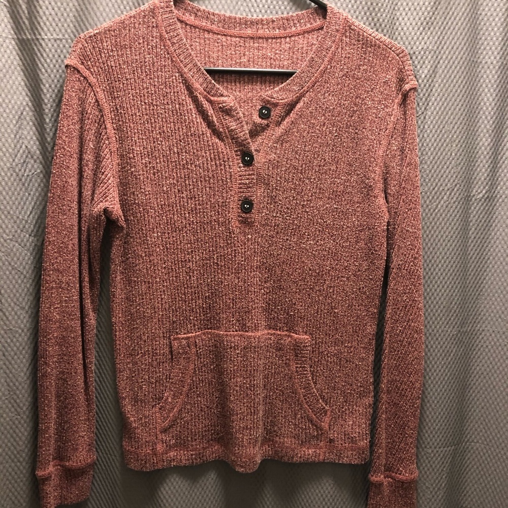 Long sleeve henley